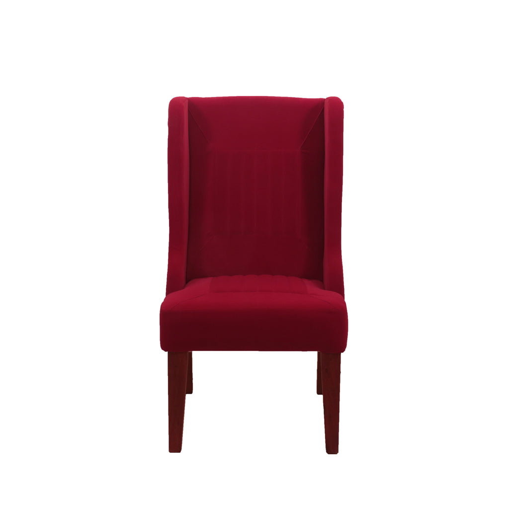 Lucien Red Armchair — view 2