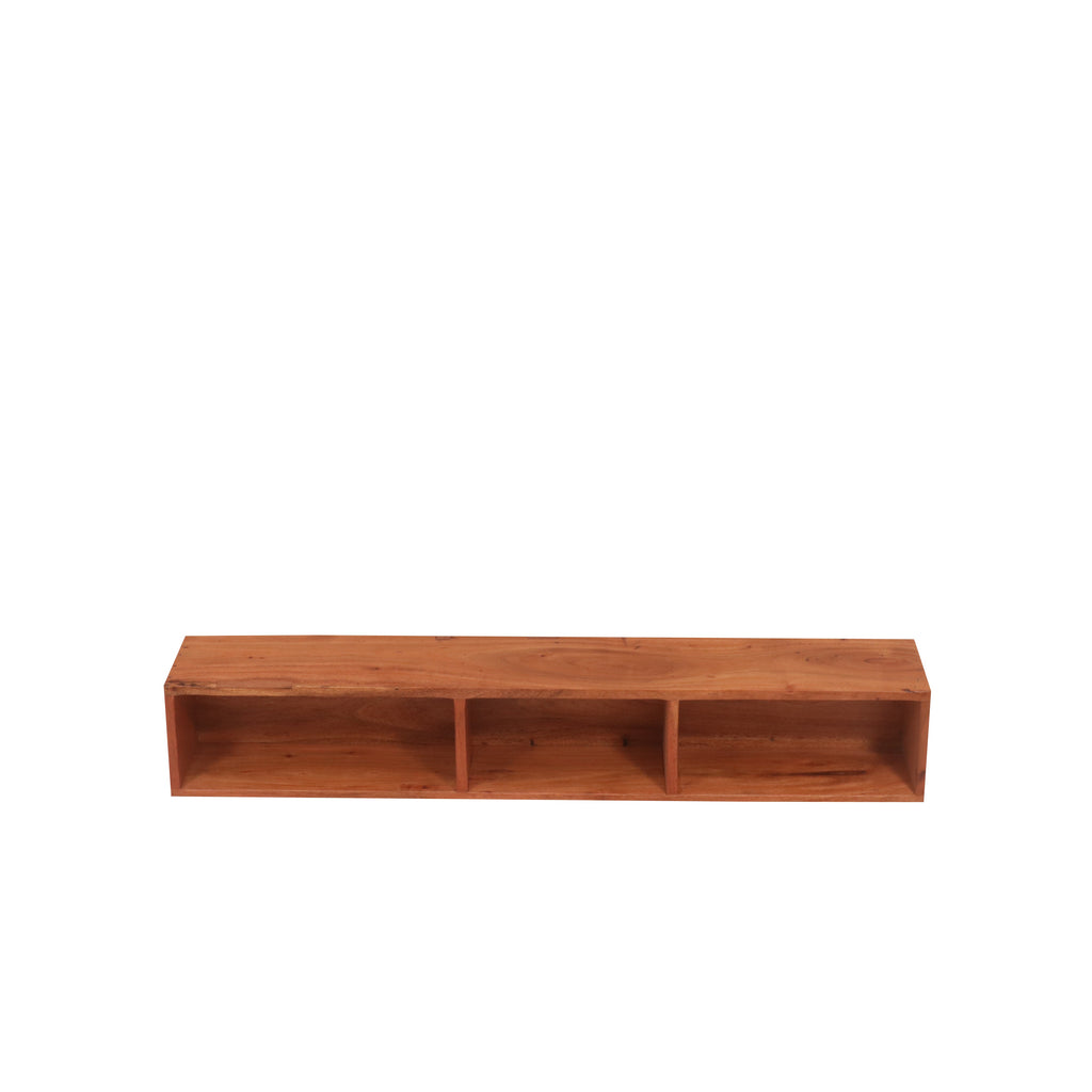 Cassia Solid Wood Wall Shelf — view 2