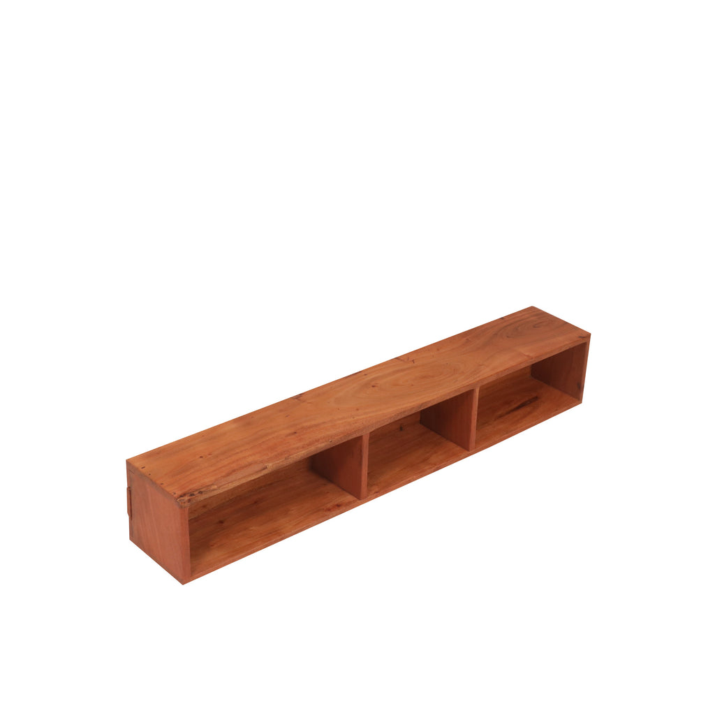Cassia Solid Wood Wall Shelf — view 1