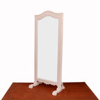 Arlo White Floor Mirror — view 4