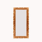 Linnea Leaf Gold Wall Mirror — view 2