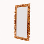 Linnea Leaf Gold Wall Mirror — view 1