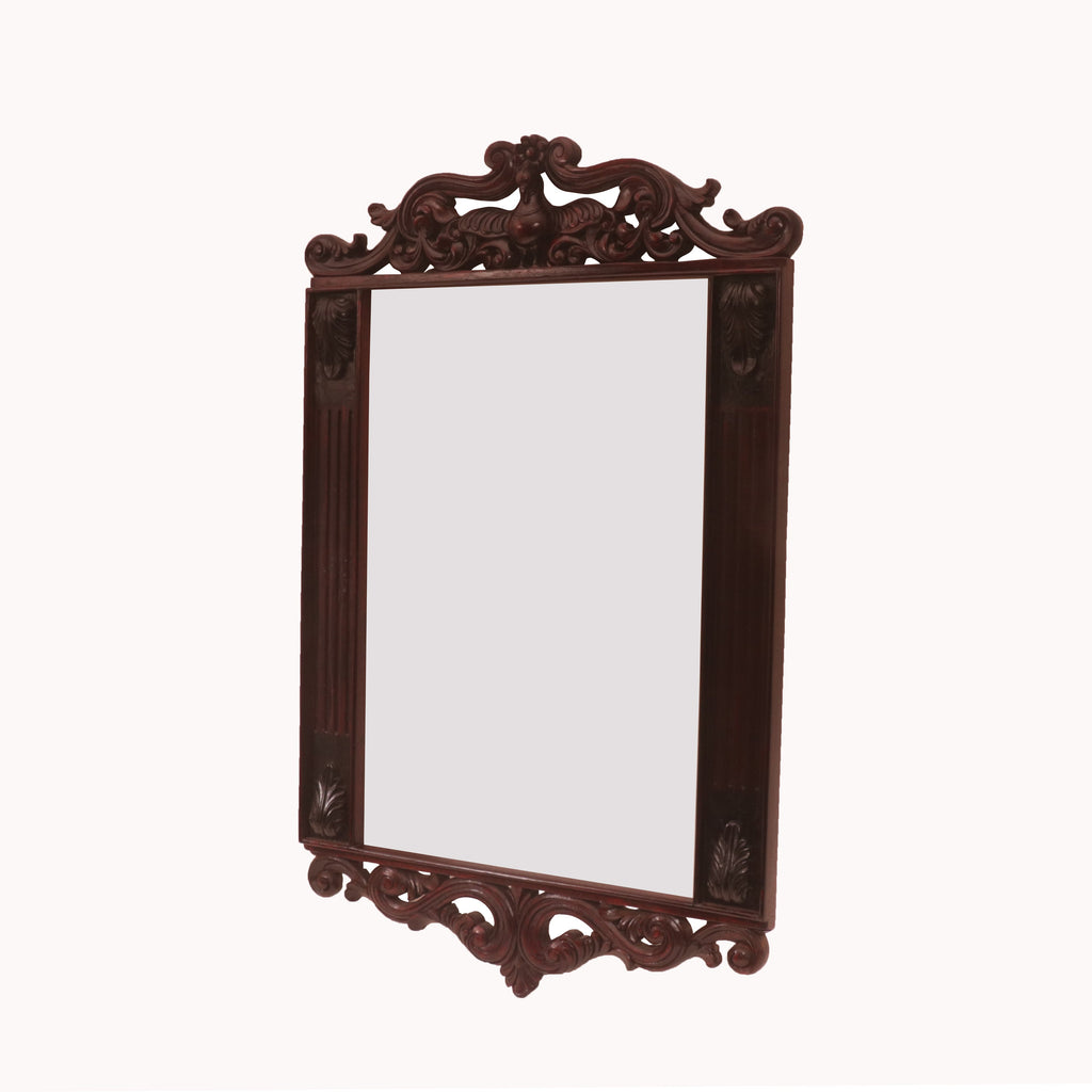Linden Carved Wall Mirror — view 2