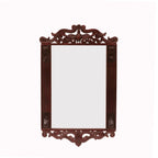Linden Carved Wall Mirror — view 1