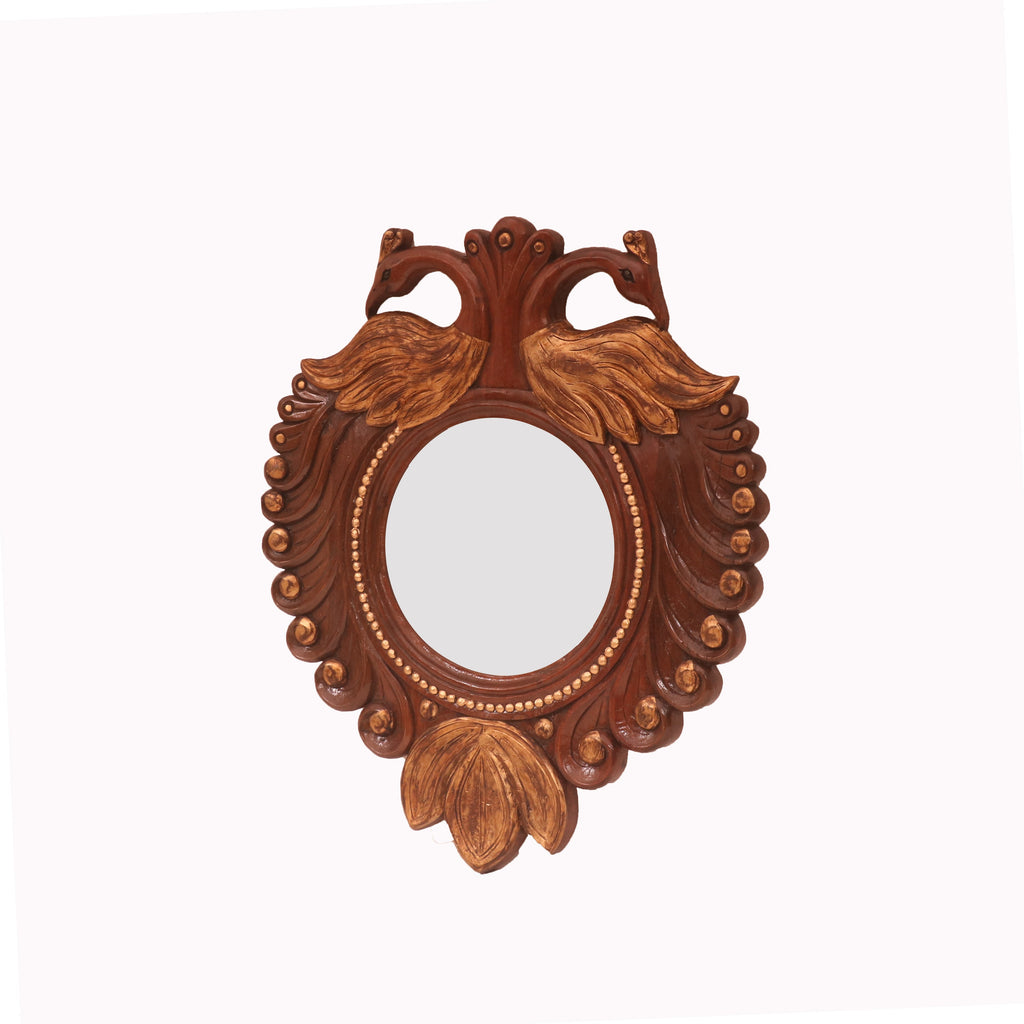 Lilian Peacock Wall Mirror — view 1