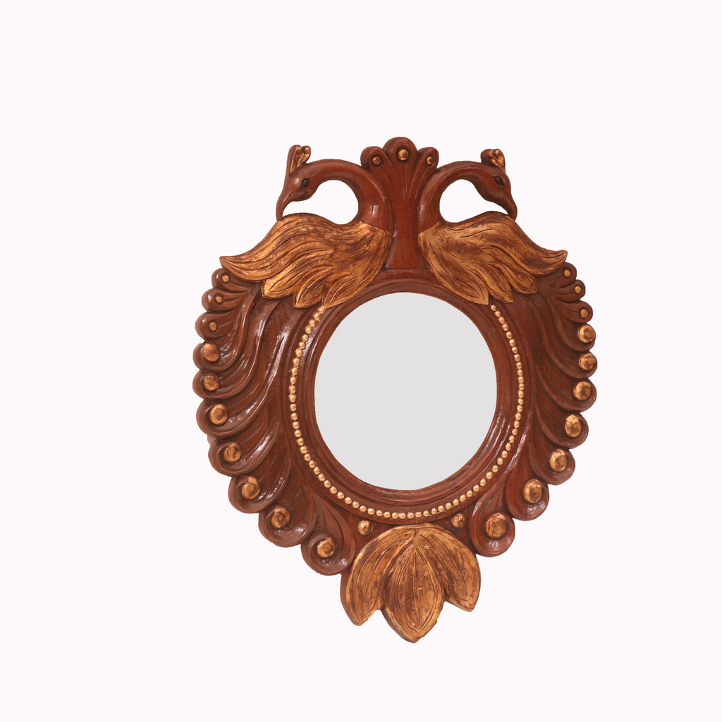 Lilian Peacock Wall Mirror — view 2