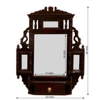 Galina Solid Wood Wall Mirror — view 2