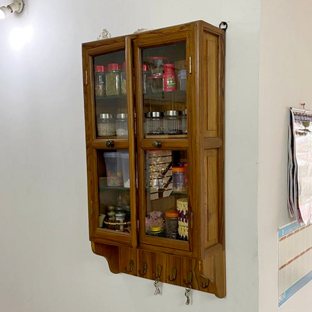 Helena Glass Panel Wall Cabinet — view 6