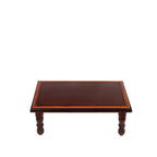 Astrid Carved Folding Bajot Table — view 4