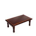 Astrid Carved Folding Bajot Table — view 1