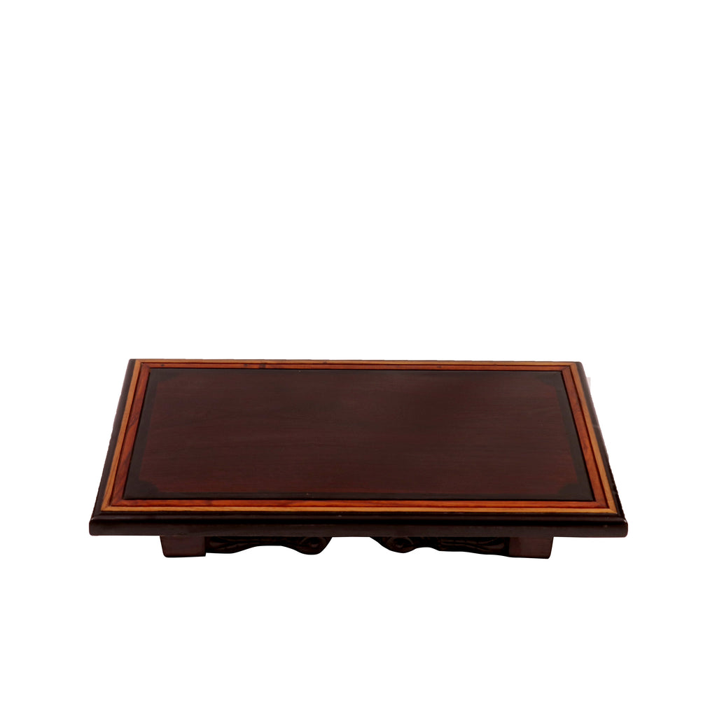 Astrid Carved Folding Bajot Table — view 6