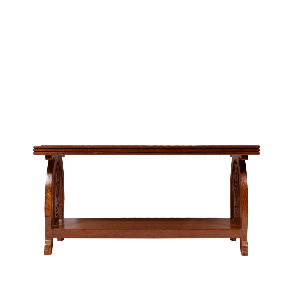 Astrid Carved Panelled Coffee Table — view 4