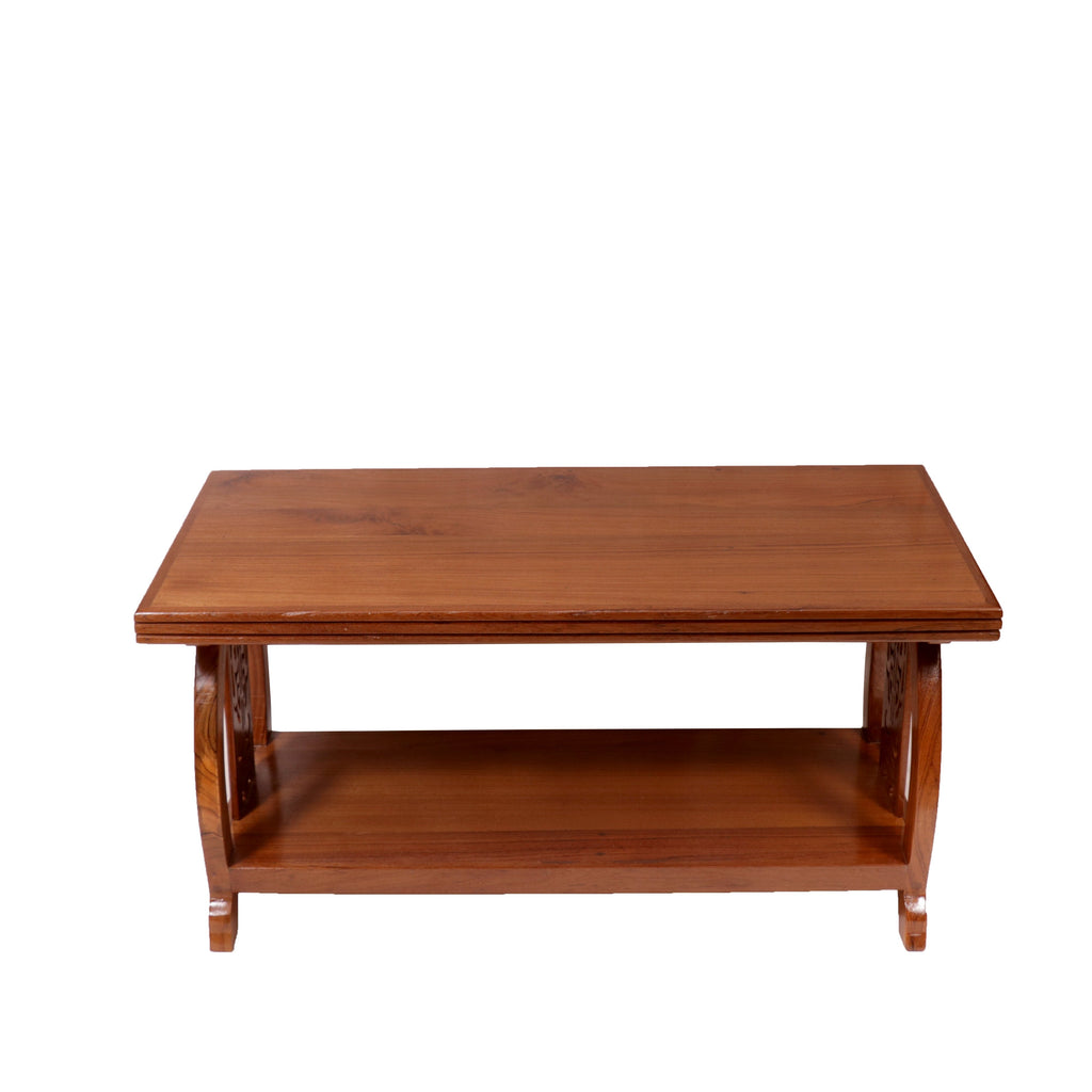 Astrid Carved Panelled Coffee Table — view 3