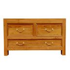 Alba Solid Wood Storage Cabinet — view 3