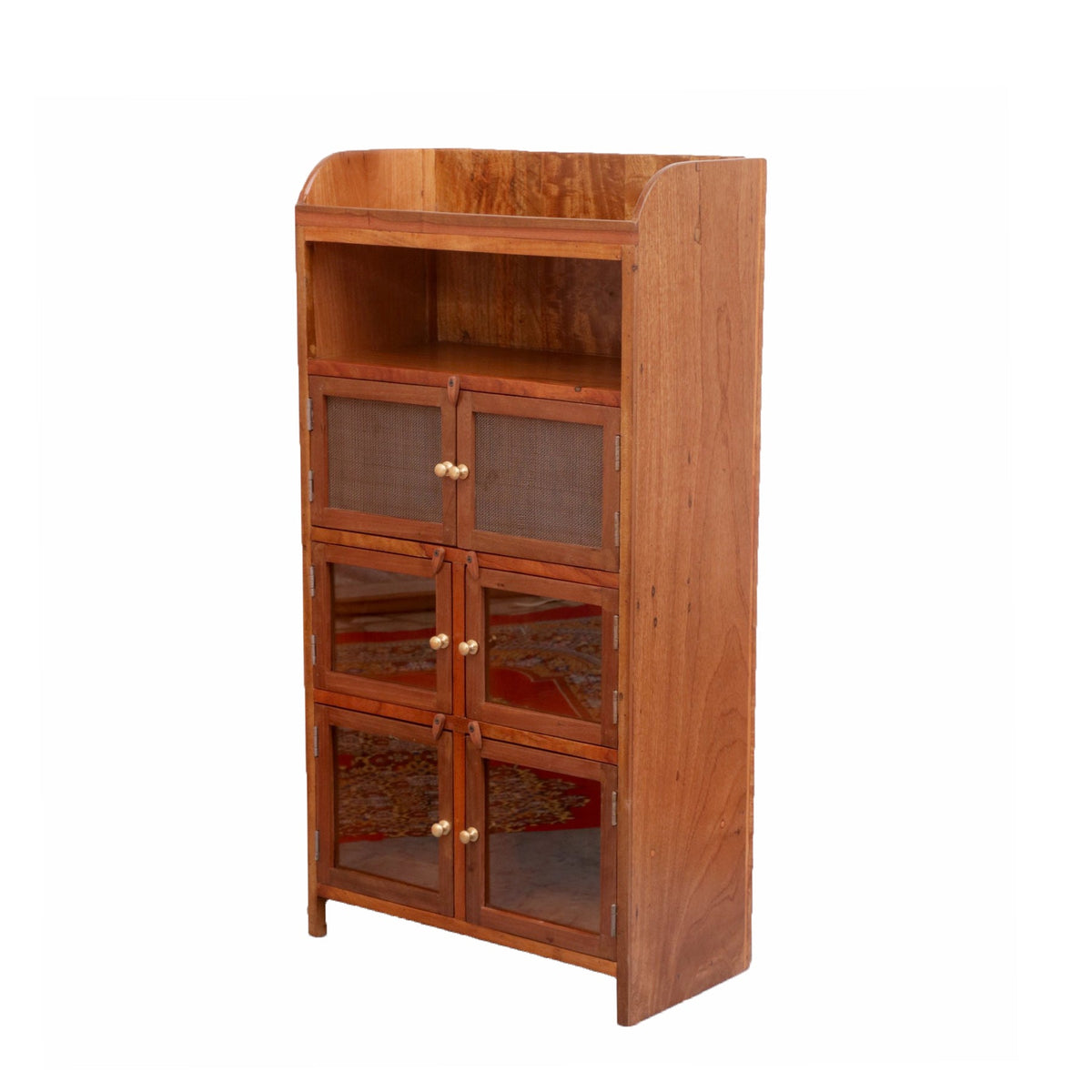Delphine Glass Panel Sideboard — view 1