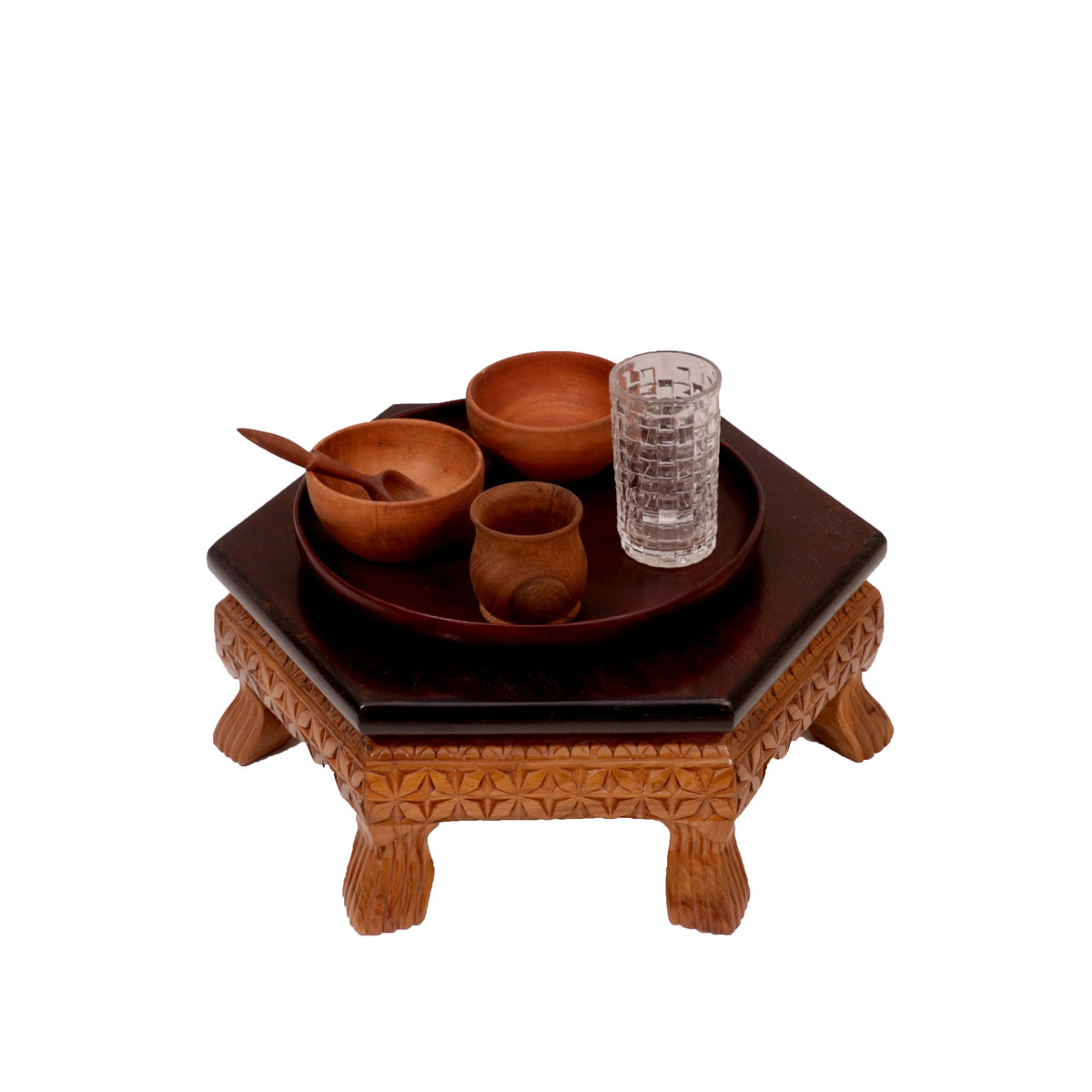 Alora Solid Wood Bajot Table — view 7