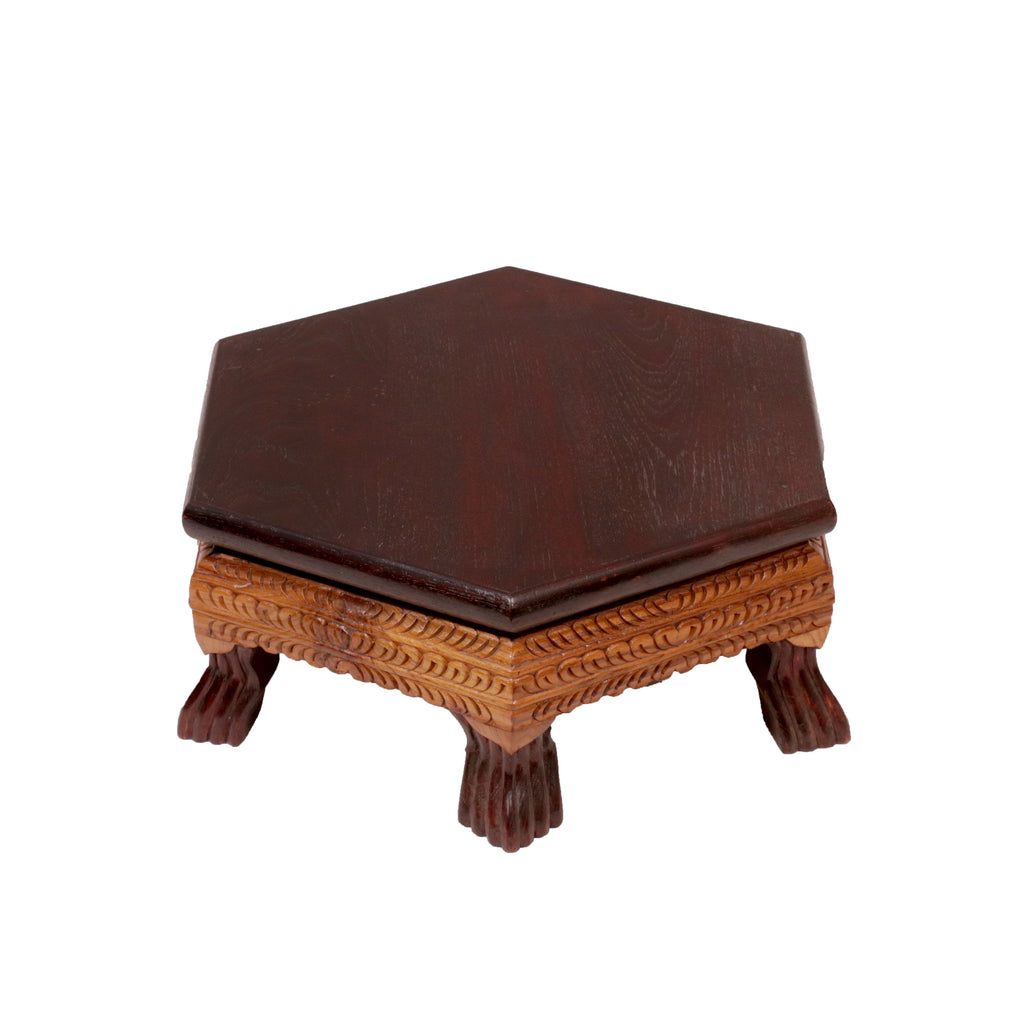 Sable Hexagonal Leaf Bajot Table — view 4