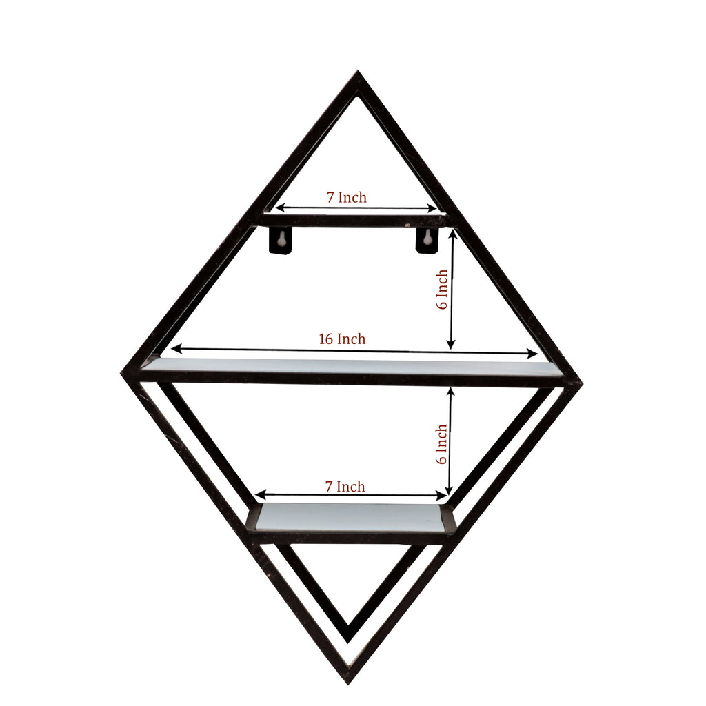 Camille Solid Wood Wall Shelf — view 3