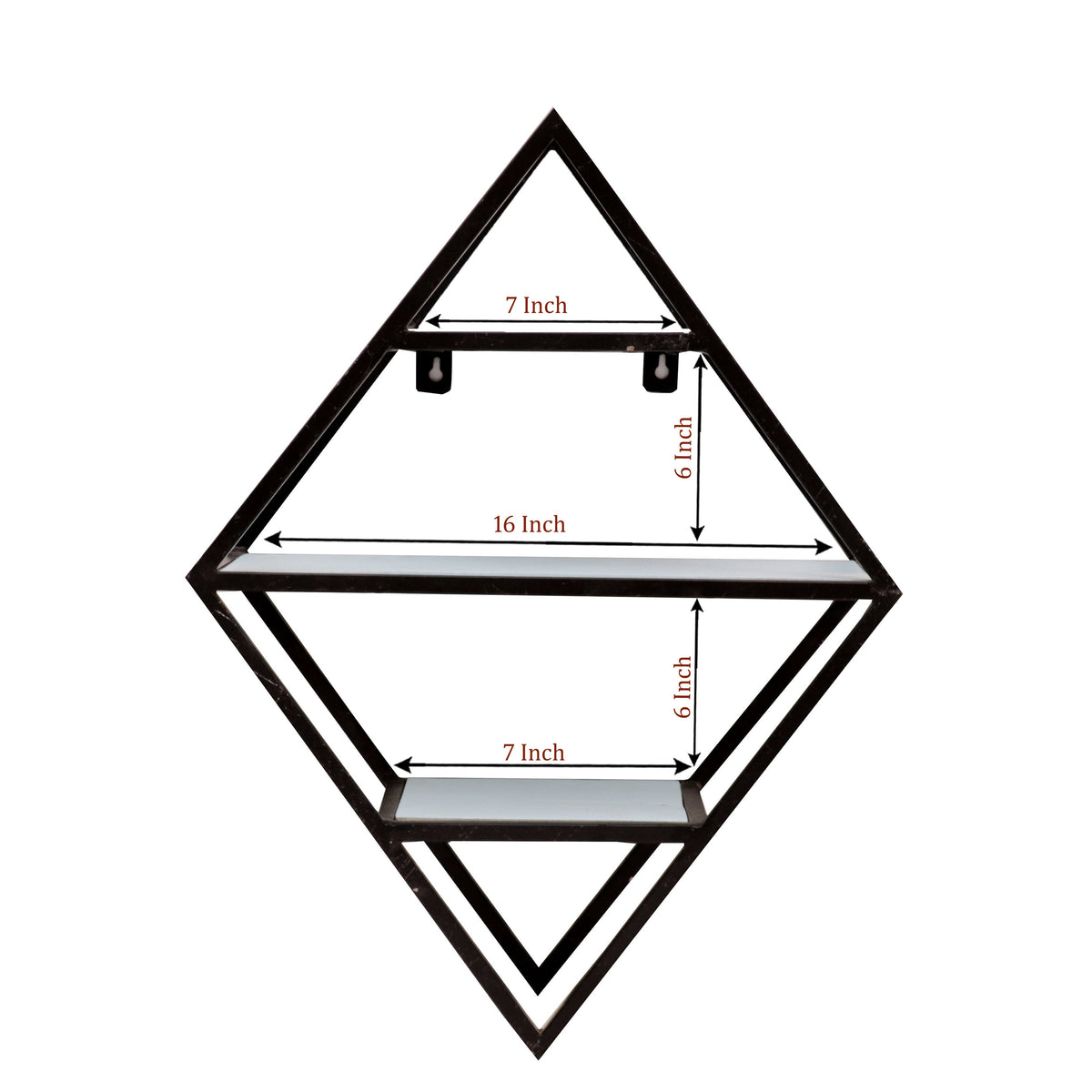 Camille Solid Wood Wall Shelf — view 3