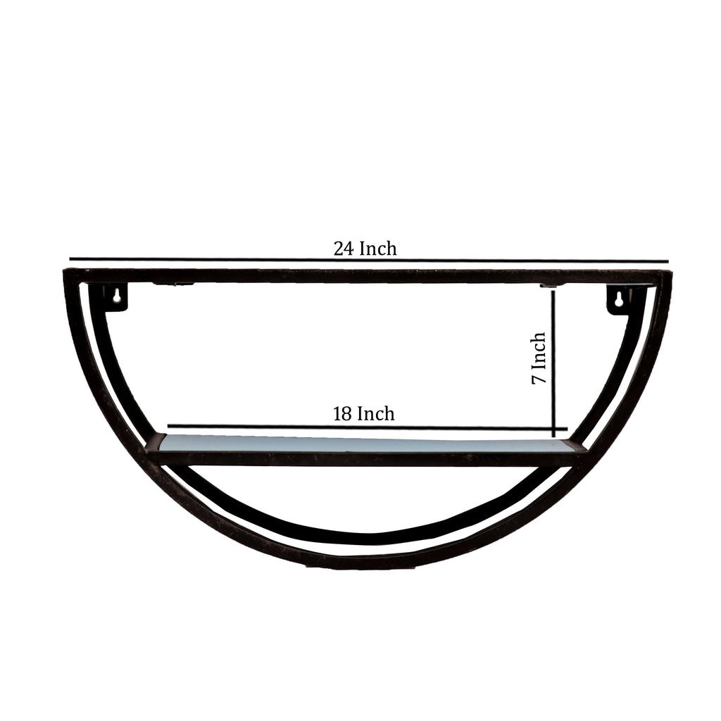 Camelia Solid Wood Wall Shelf — view 2