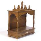 Sienna Carved Home Temple — view 3