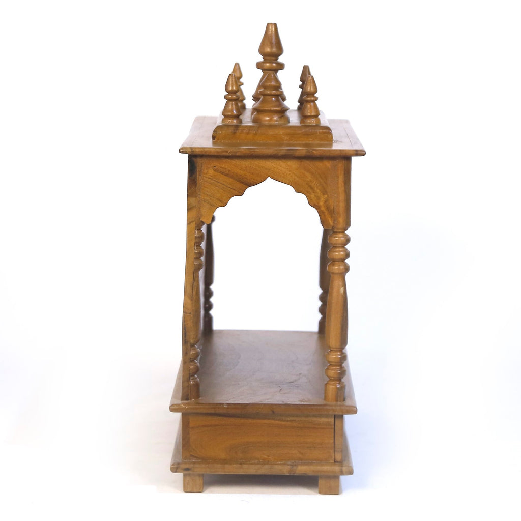 Sienna Carved Home Temple — view 6