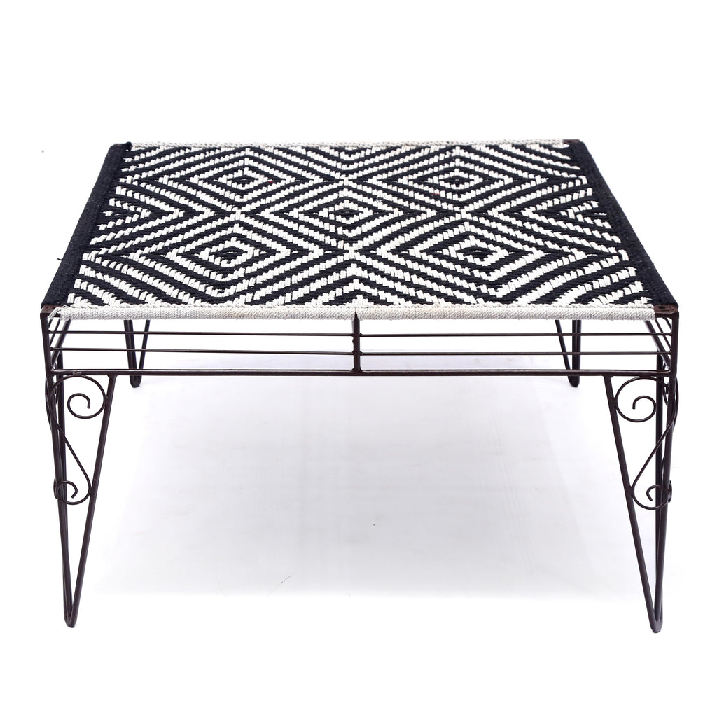 Rhea Woven Metal Coffee Table — view 2