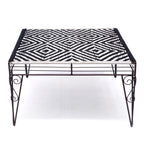 Rhea Woven Metal Coffee Table — view 2