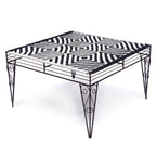 Rhea Woven Metal Coffee Table — view 1