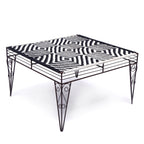 Rhea Woven Metal Coffee Table — view 3
