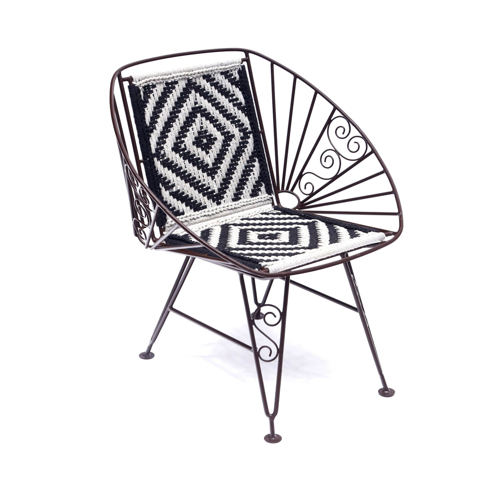 Rhea Metal Armchair — view 1