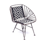Rhea Metal Armchair — view 1