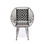 Rhea Metal Armchair — view 2