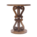 Romy Round Curved Side Table — view 2