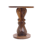 Romy Round Curved Side Table — view 4