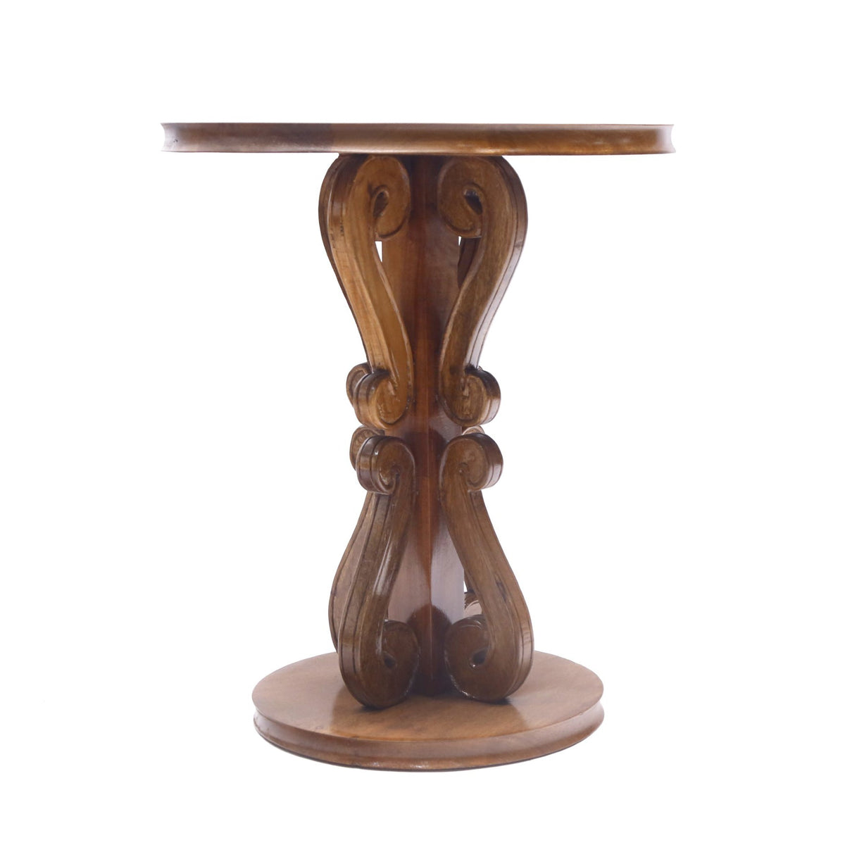 Romy Round Curved Side Table — view 4