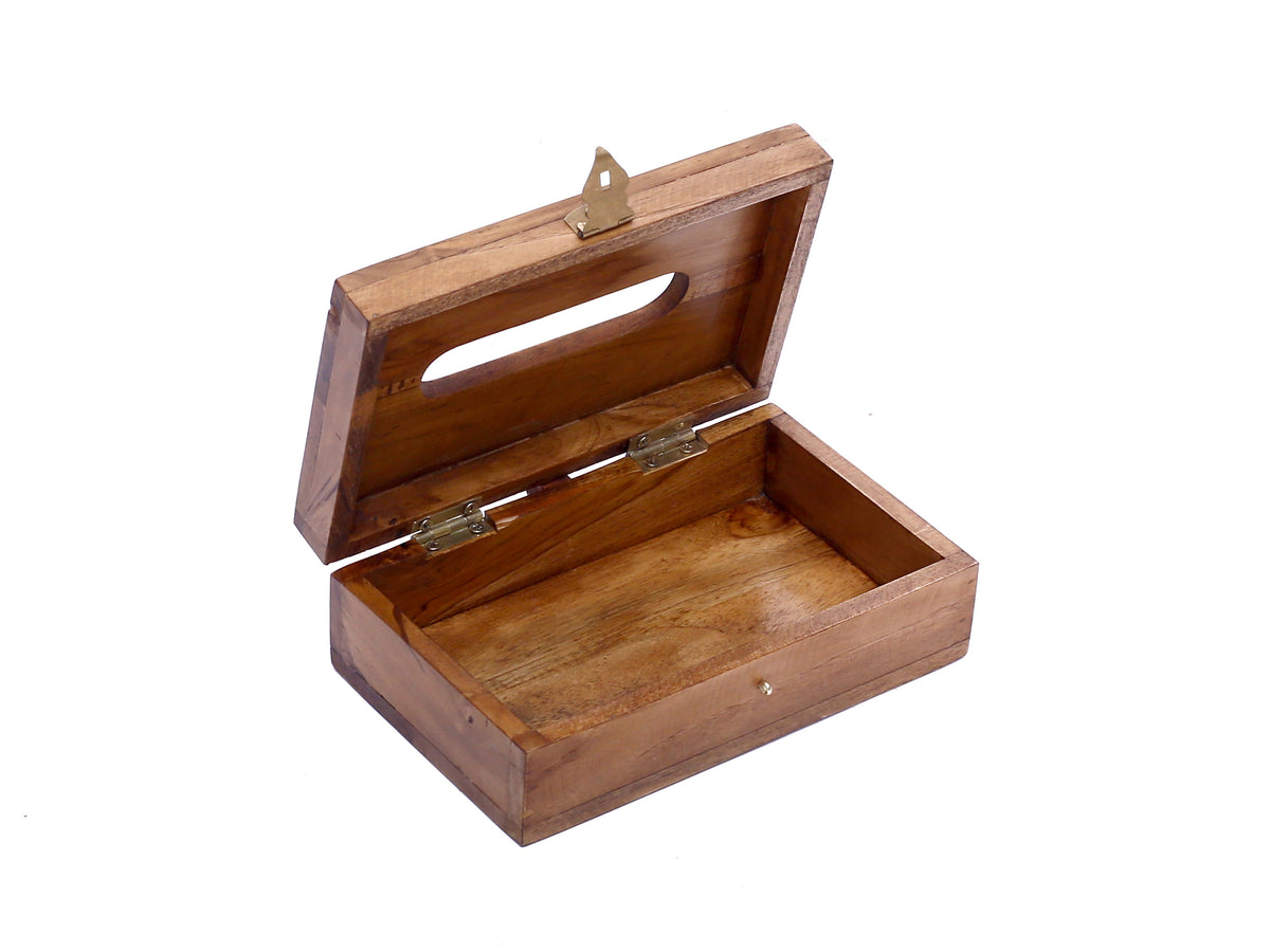 Isola Solid Wood Storage Box — view 2