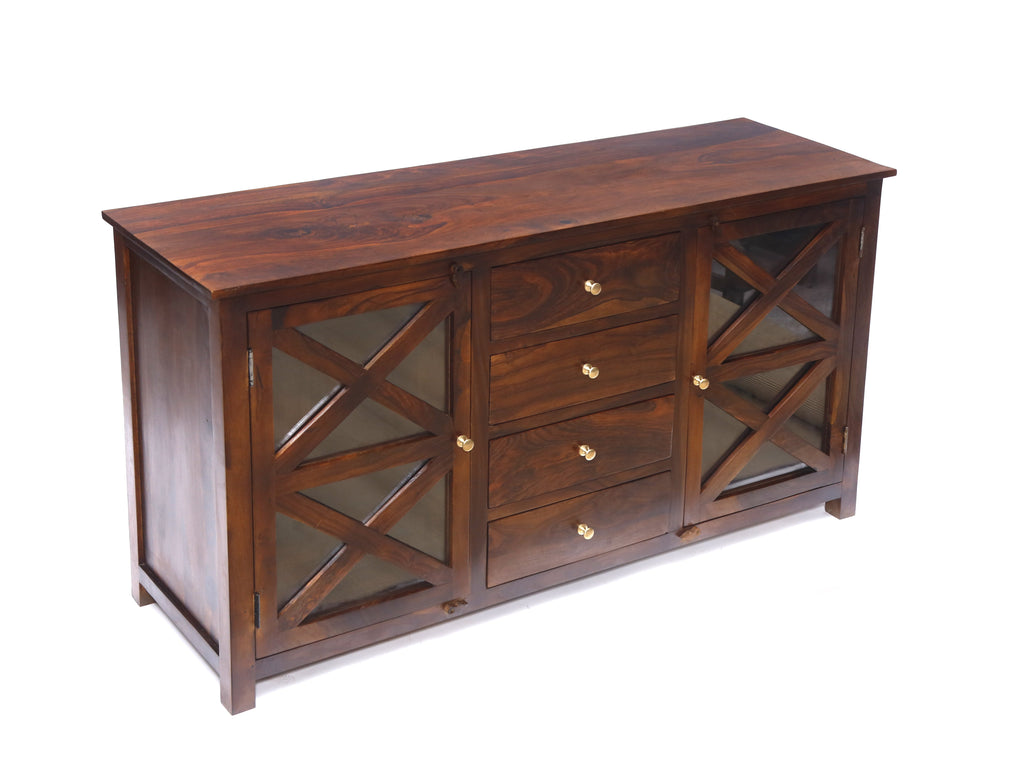 Leona Solid Wood Drawer Chest — view 4