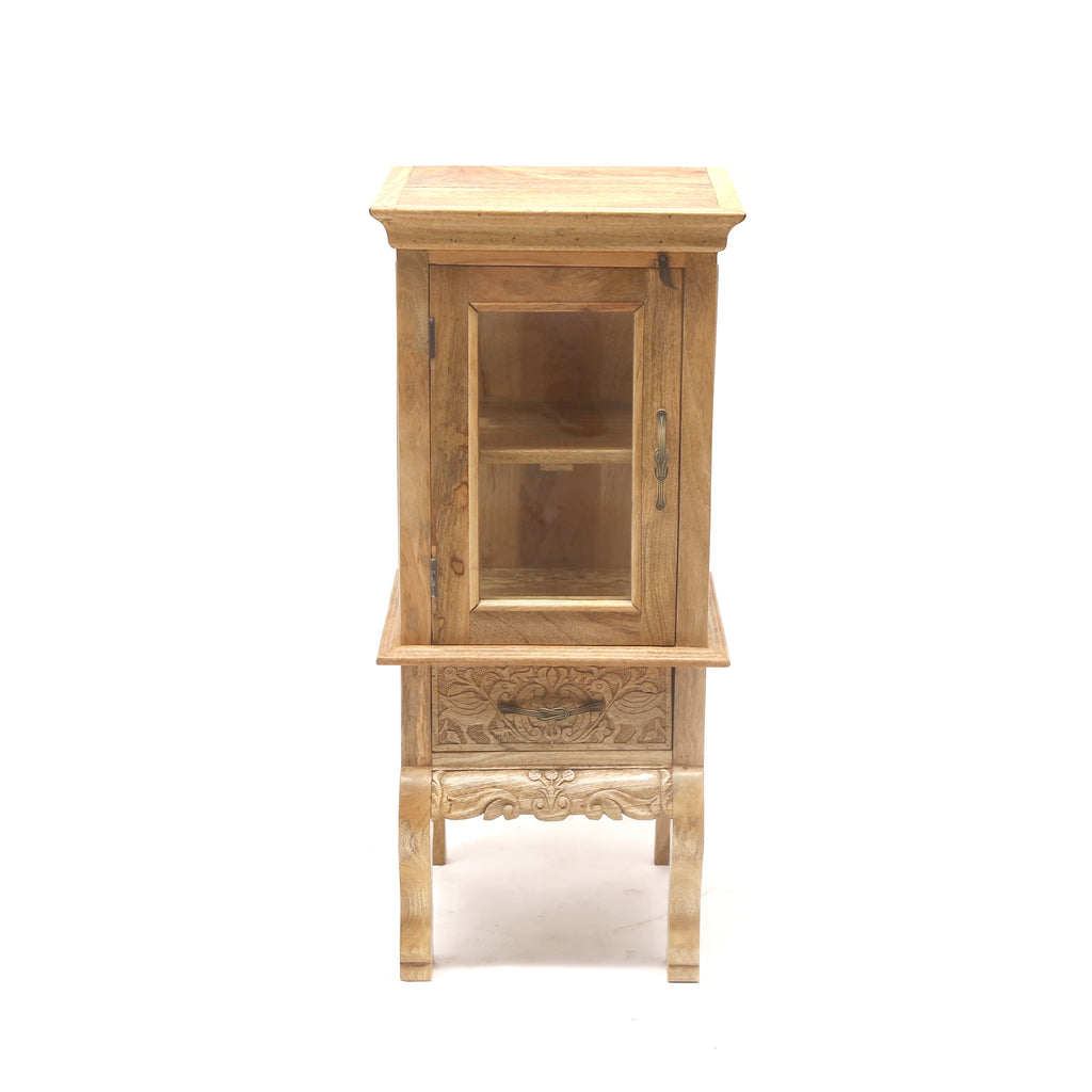Sable Carved Storage Cabinet — view 2
