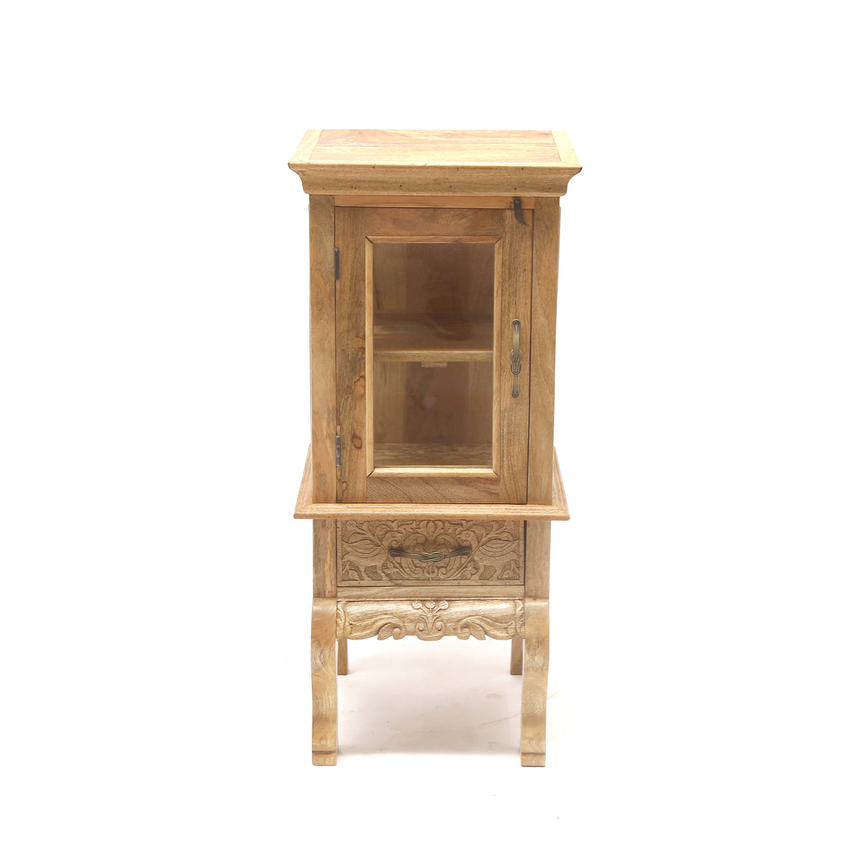 Sable Carved Storage Cabinet — view 2