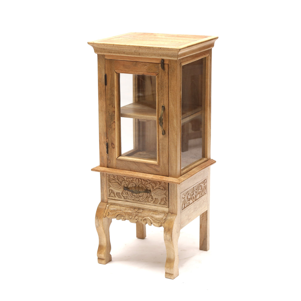 Sable Carved Storage Cabinet — view 4