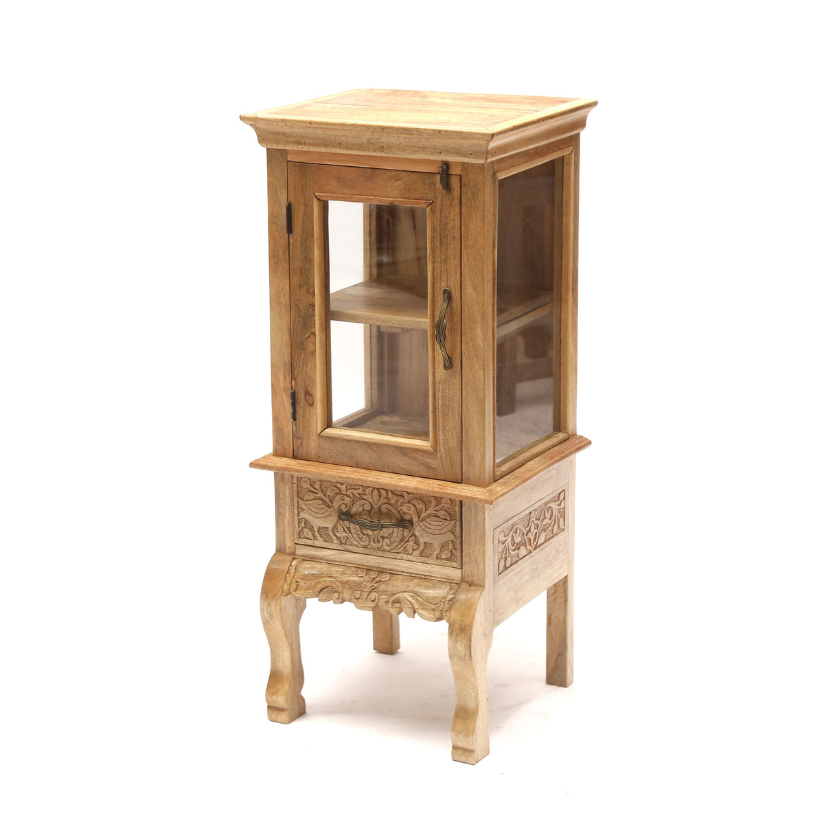 Sable Carved Storage Cabinet — view 4