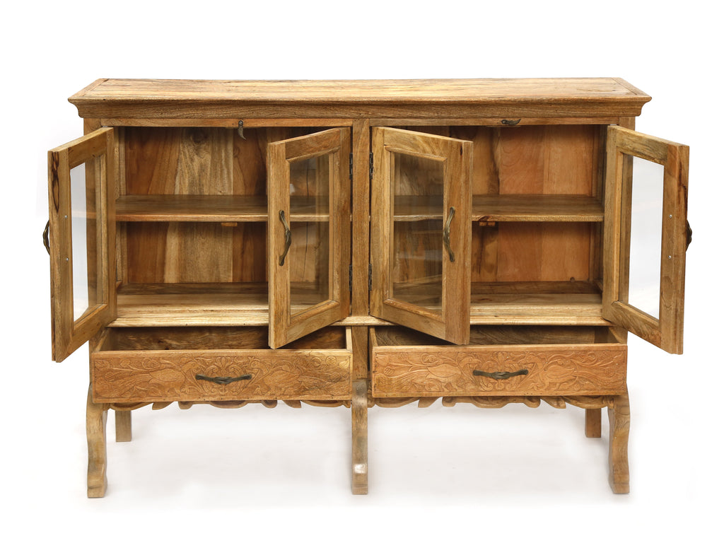 Sage Solid Wood Storage Cabinet — view 6