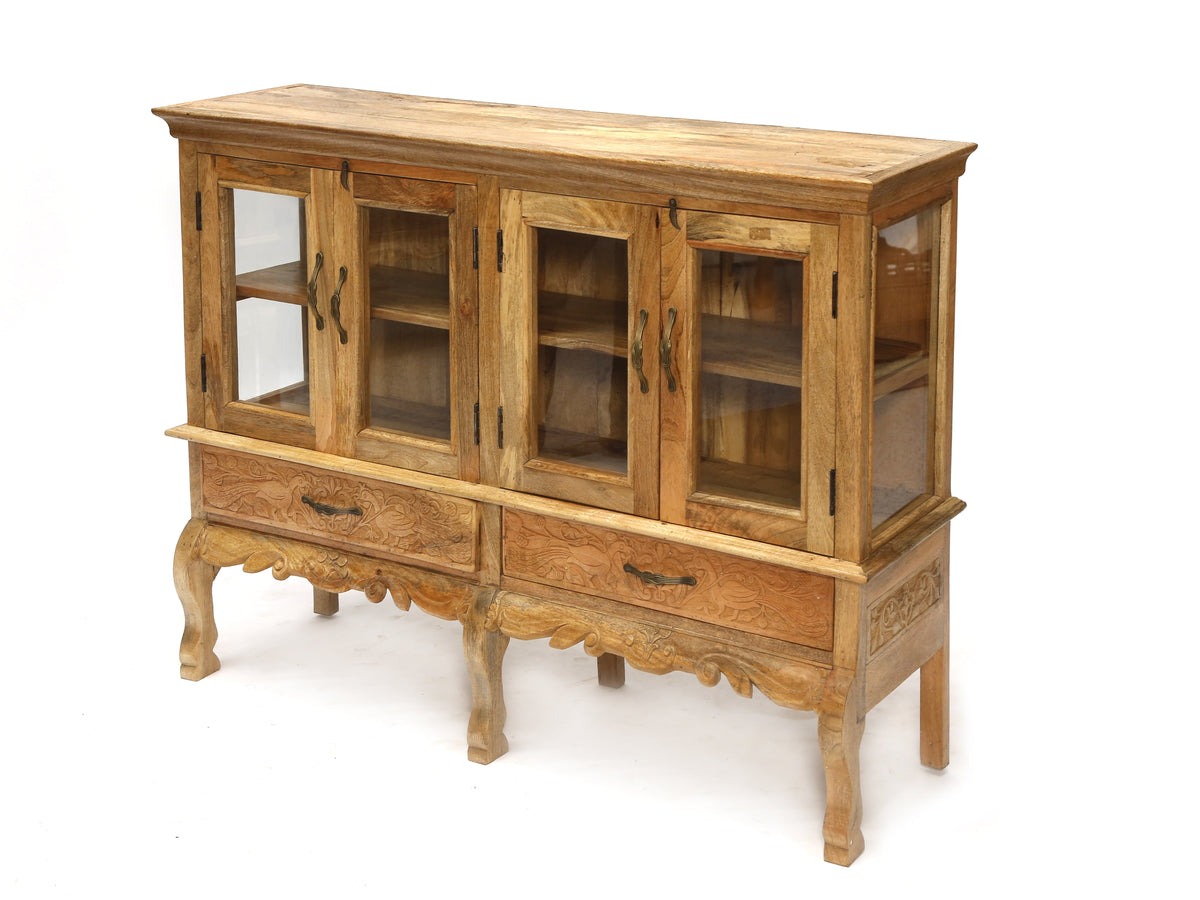 Sage Solid Wood Storage Cabinet — view 5