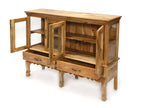 Sage Solid Wood Storage Cabinet — view 1