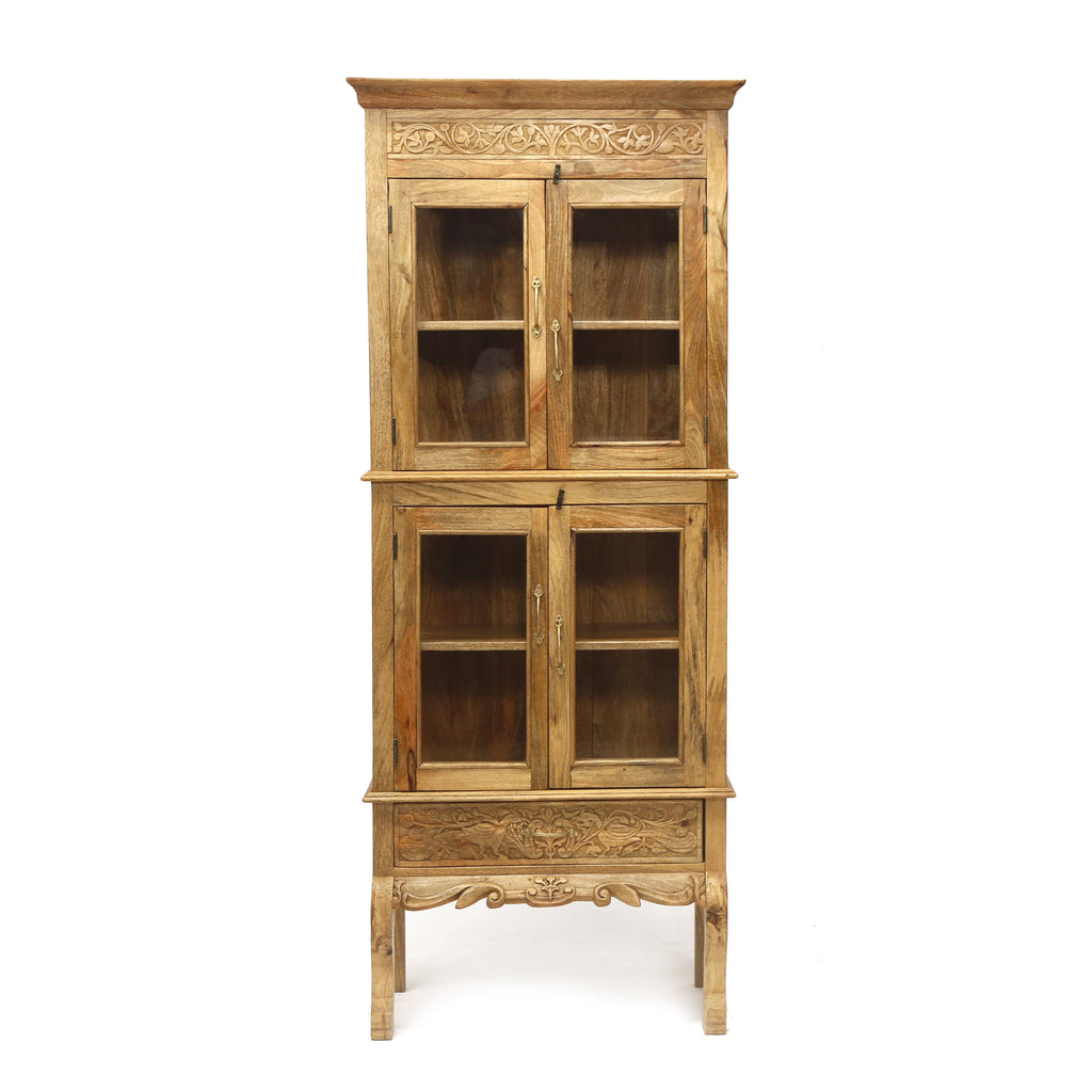 Selene Solid Wood Storage Cabinet — view 1