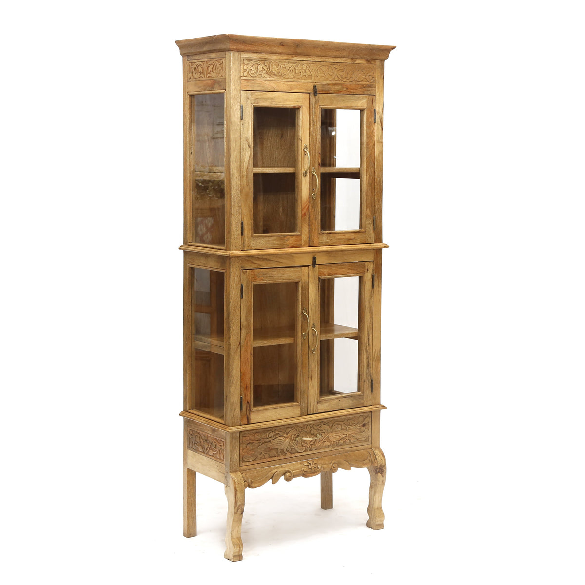 Selene Solid Wood Storage Cabinet — view 3