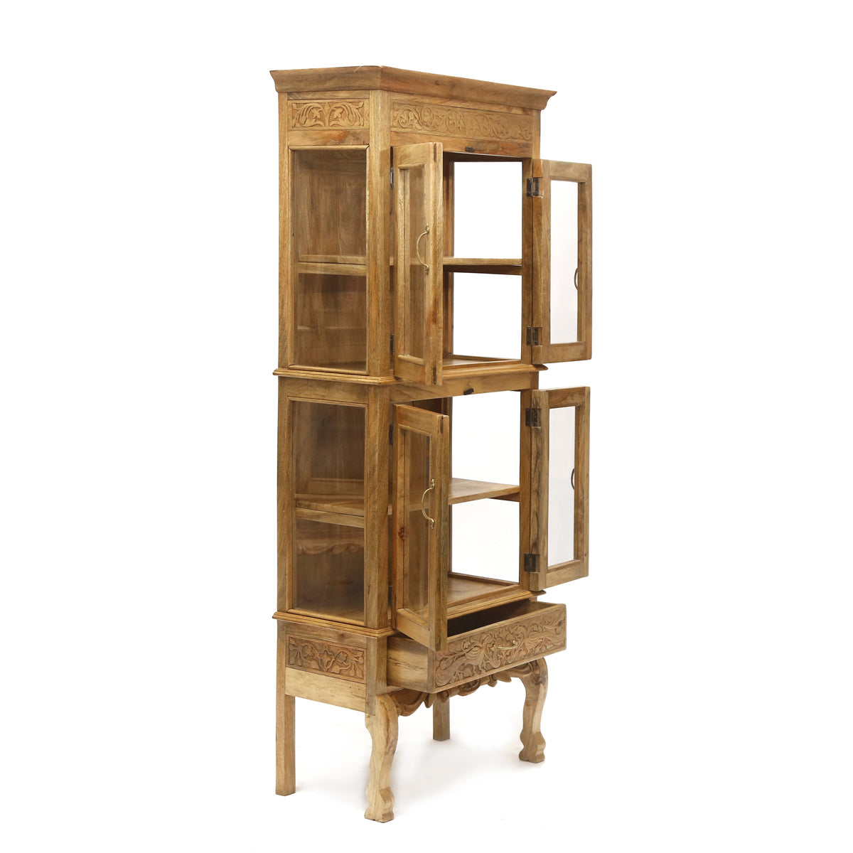 Selene Solid Wood Storage Cabinet — view 6
