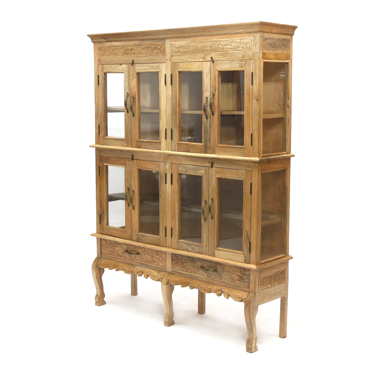 Seren Solid Wood Storage Cabinet — view 1