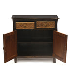 Amara Floral Carved Storage Cabinet — view 4